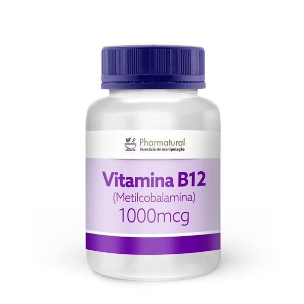 Vitamina B12 (Metilcobalamina) 1000mcg em Cápsulas