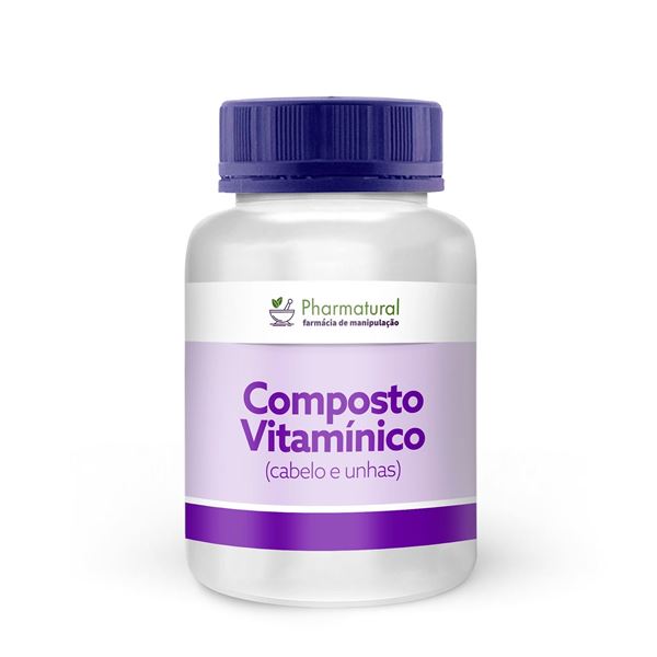 Composto Vitamínico (cabelo e unhas) em Cápsulas