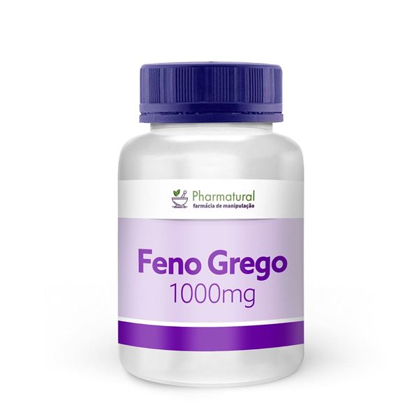 Feno Grego 1000mg em Cápsulas