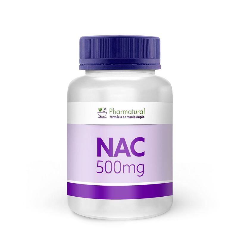 NAC 500mg em Cápsulas